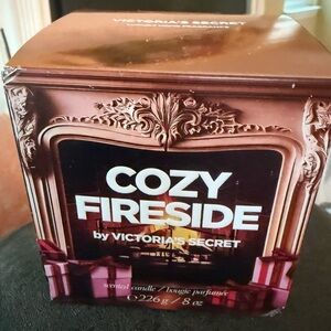 Victoria's Secret Luxury Home Fragrance Cozy Fireside- Candle